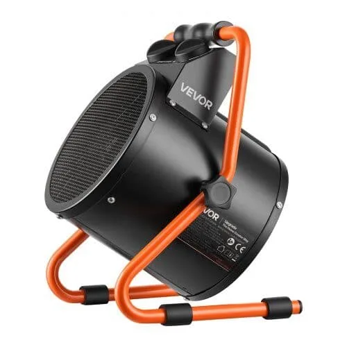 Växthusvärmare BG-E2A-01 2000 W i svart och orange